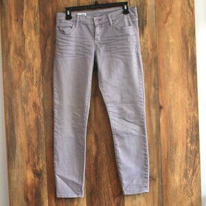 Gap 1969 Lavender Gray Always Skinny Jeans 28/6r